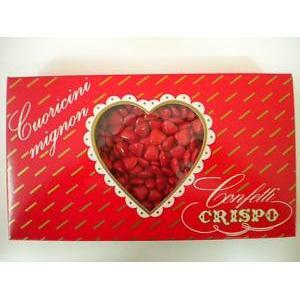 Confetti cuoricini mignon rossi al cioccolato - 1 kg