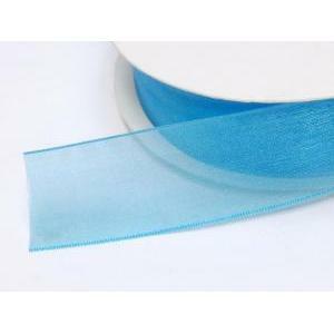 Nastro organza azzurro - 20 mm x 50 mt