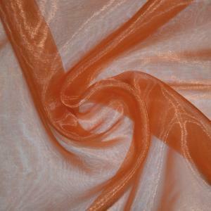 Organza terracotta - 45 cm x 10 yd