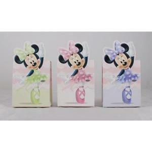 Scatolina porta confetti minnie danza soggetti assortiti - 70x30x90 mm