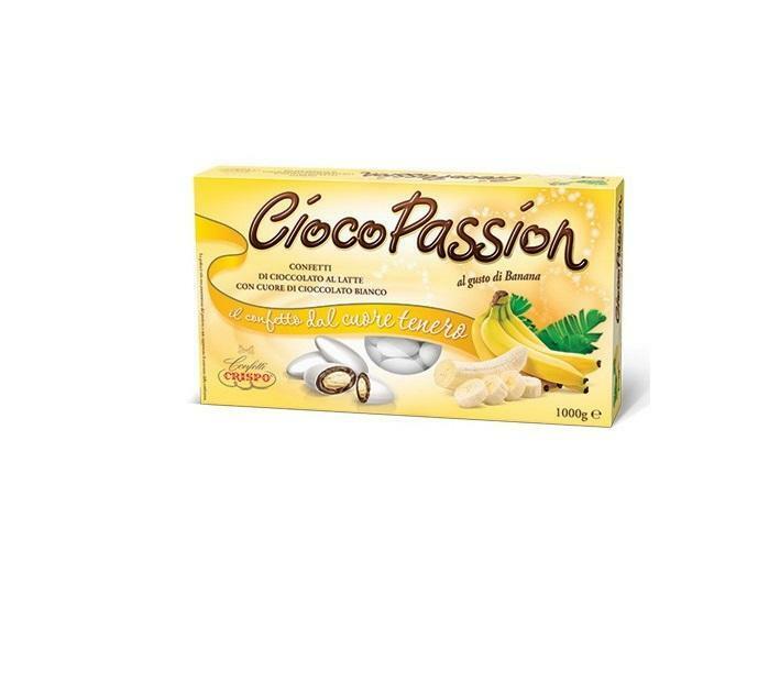 crispo crispo banana - ciocopassion confetti  1 kg