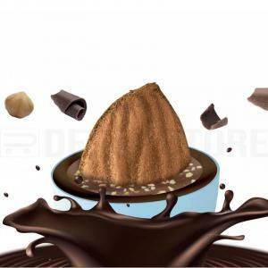 Confetti  sbagliato con granella di nocciola - azzurro - 1kg