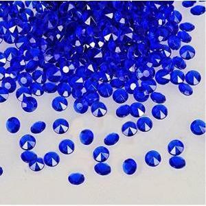 Diamanti in acrilico blu royal 6 mm - 20 gr