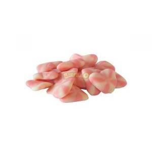 Cuori rosa lucidi gommosi 1 kg