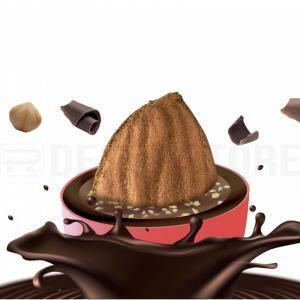 Confetti  sbagliato con granella di nocciola - rosso - 1kg