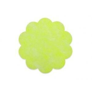 Cerchio tnt verde acido (24 cm x 50 pz)