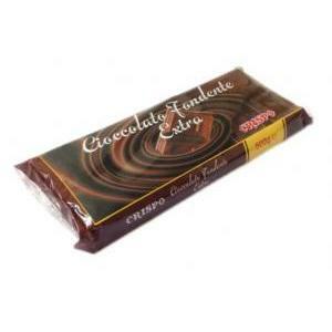 Tavoletta cioccolato fondente extra - 300 gr