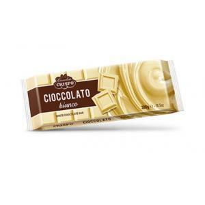 Tavoletta cioccolato bianco - 300 gr