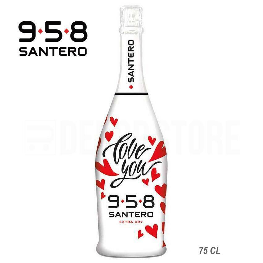 santero santero 958 extra dry i love you - 75 cl