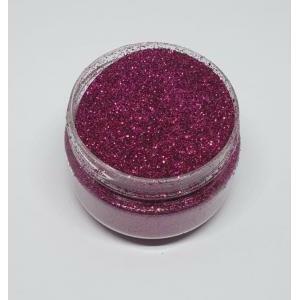 Polvere glitter fuxia - 40 gr