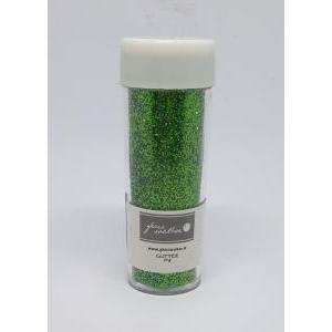 Polvere glitter verde - 25 gr