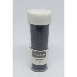 Polvere glitter nera - 25 gr