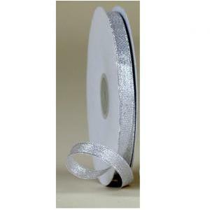 Nastro metal argento - 10 mm x 25 mt