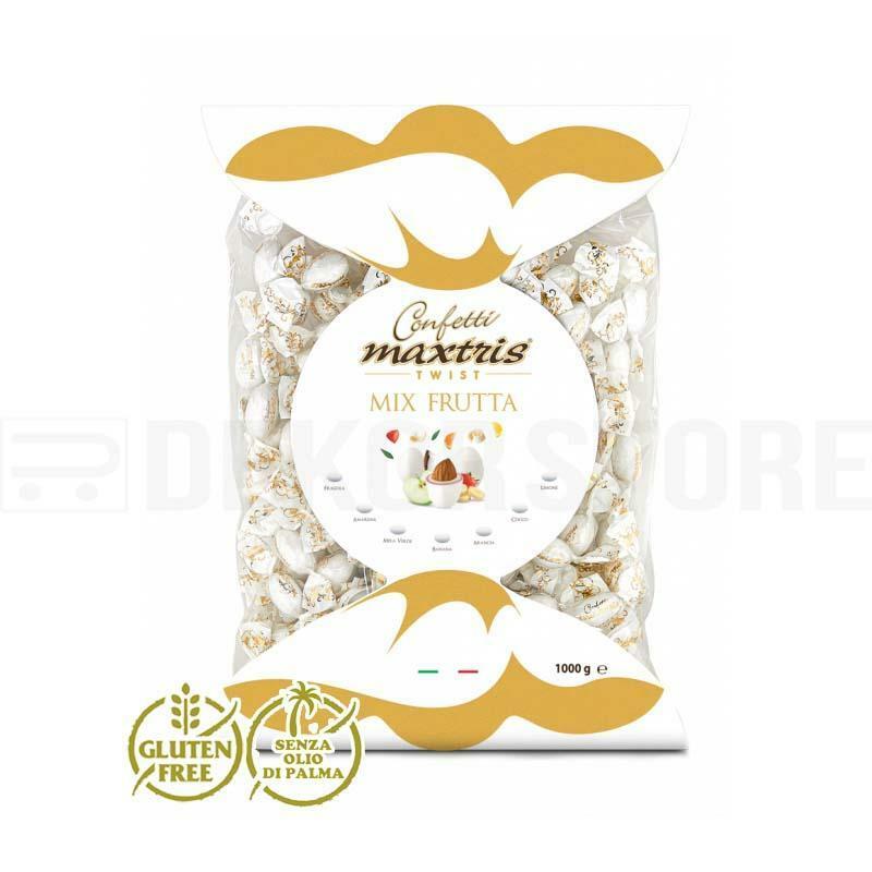 maxtris busta twist frutta bianco - 1 kg