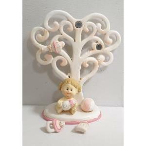 Albero della vita con bimba - 9 cm