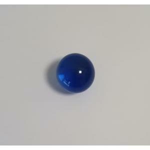 Sfera in vetro azzurra - 40 mm