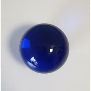 Sfera in vetro blu - 80 mm