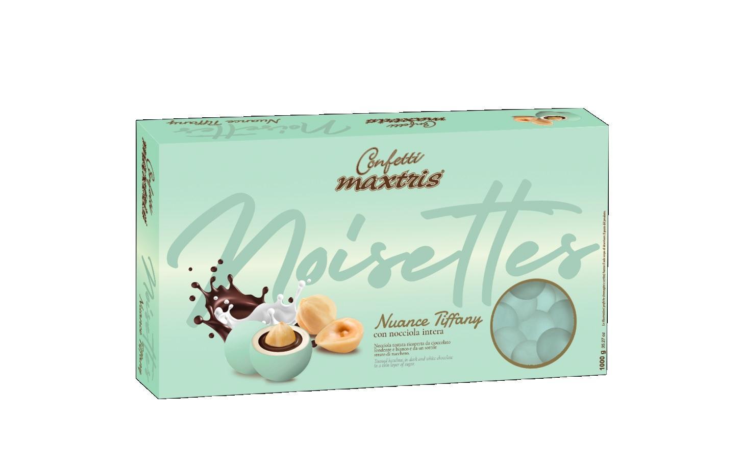 Confetti maxtris les noisettes nuance tiffany 1KG