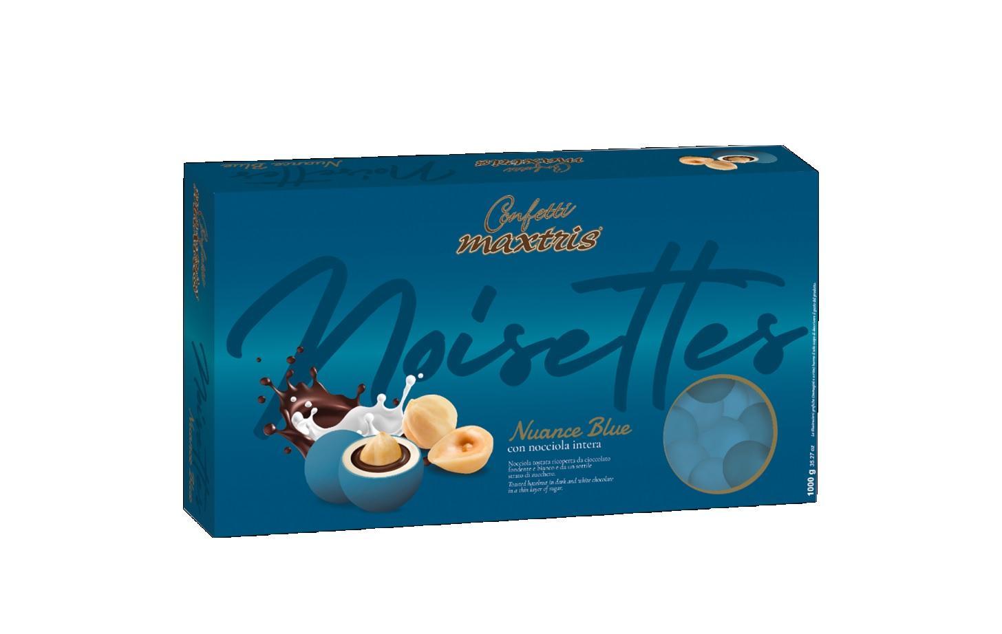 Confetti maxtris les noisettes nuance blue in confezioni da 1KG