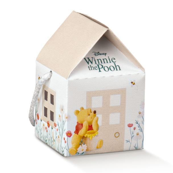 scotton spa casetta con cordini winnie pooh 55x55x50 mm - 5 pz