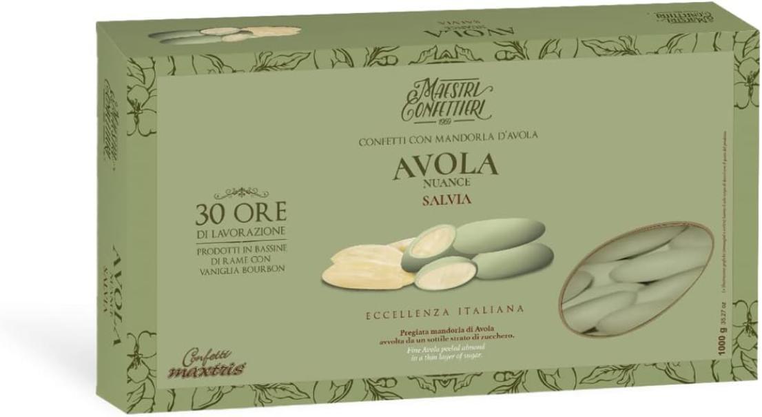 maxtris confetti maxtris avola nuance salvia - 1 kg