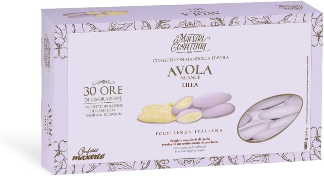 maxtris confetti maxtris avola nuance lilla - 1 kg