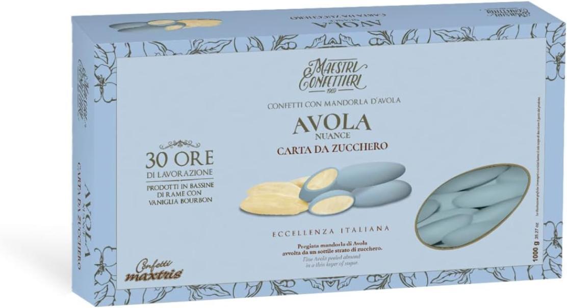 maxtris confetti maxtris avola nuance carta da zucchero - 1 kg