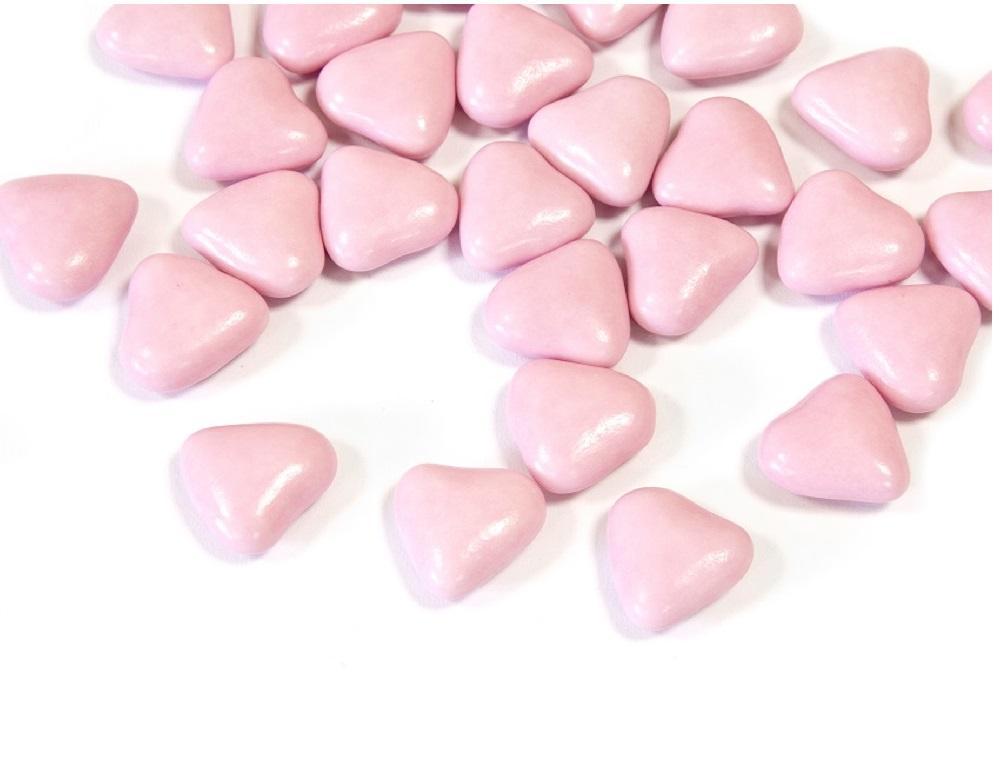 maxtris maxtris confetti cuori piccoli al cioccolato rosa  - 1 kg