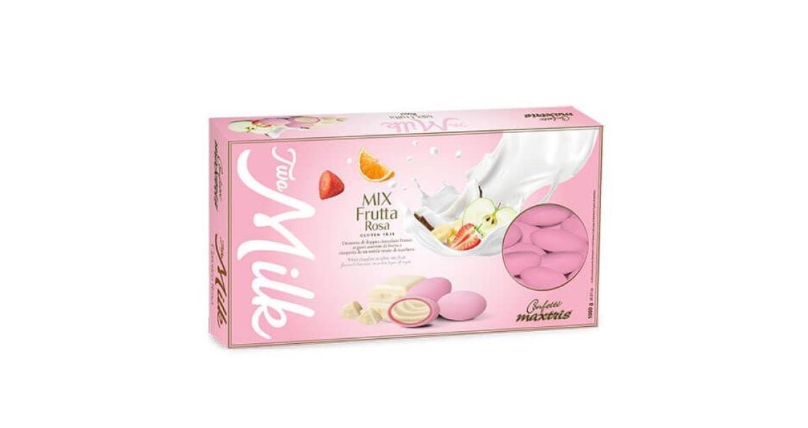 maxtris maxtris mix frutta rosa two milk  1 kg