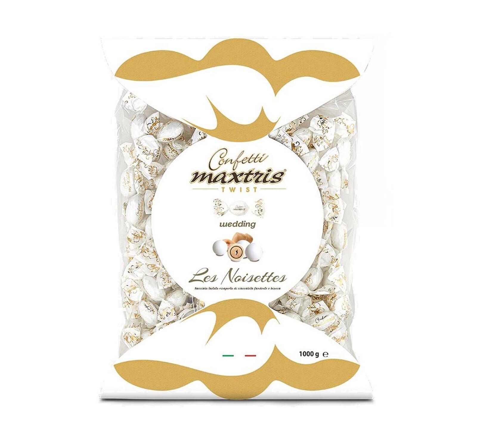 maxtris busta twist les noisettes bianco - 1 kg - foto 1