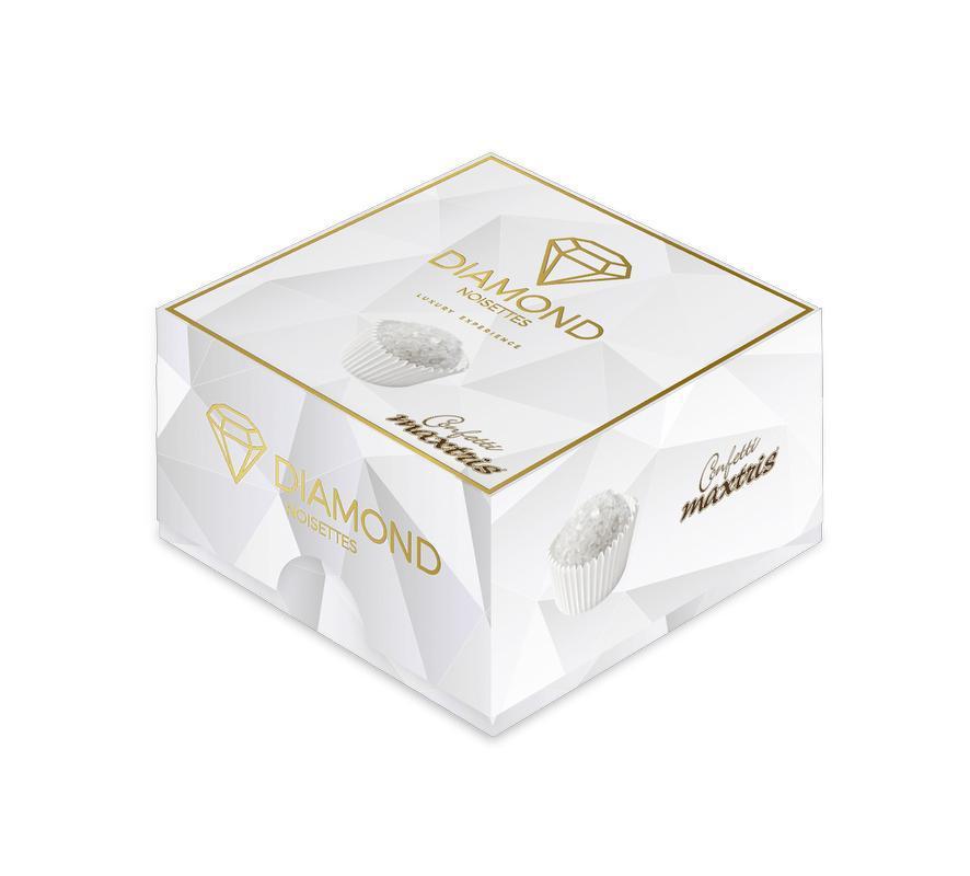 maxtris maxtris les noisettes diamonds bianco - 500 gr - foto 1