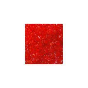 Sassi di vetro rosso 4-10 mm (1kg)