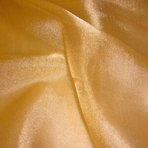 Organza oro - 70 cm x 10 yd