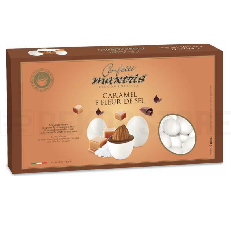 Confetti maxtris caramel e fleur de  sel in confezioni da 1KG