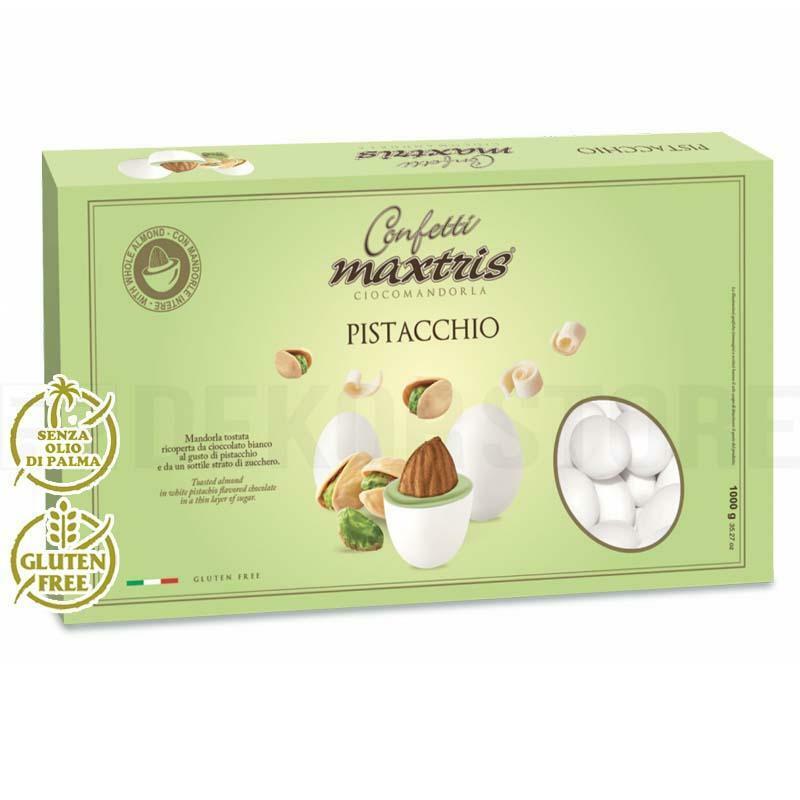 Maxtris confetti pistacchio in confezione da 1KG