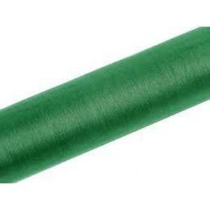 Organza verde scuro - 47 cm x 10 yd