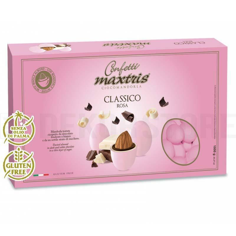 Confetti maxtris classico rosa in confezione da 1KG