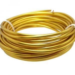 Alluminio oro 2 mm x 12 metri