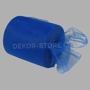 Tulle blu - 12,5 cm x 100 mt