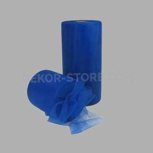 Tulle blu - 12,5 cm x 100 mt