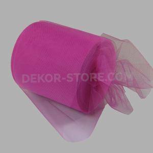 Tulle fucsia - 12,5 cm x 100 mt