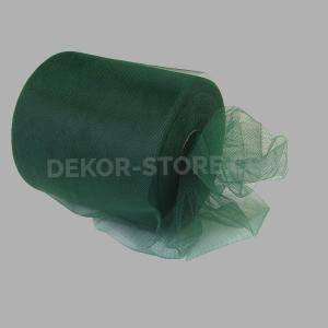 Tulle verde scuro - 12,5 cm x 100 mt