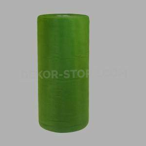 Tulle verde erba - 25 cm x 100 mt