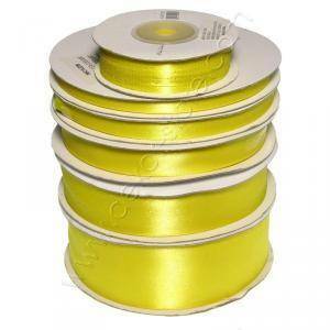 Doppio raso giallo intenso 3 mm x 50 mt - satinato