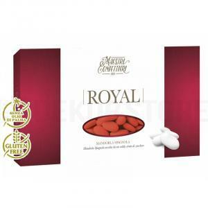 Confetti mandorle spagnole 40 - royal rosso (300pz)