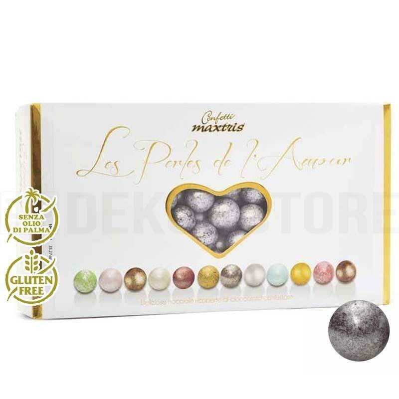 Confetti Maxtris les perles de l'amour argento antico da 1KG