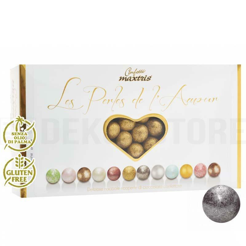 Confetti Maxtris les perles de l'amour argento antico da 1KG