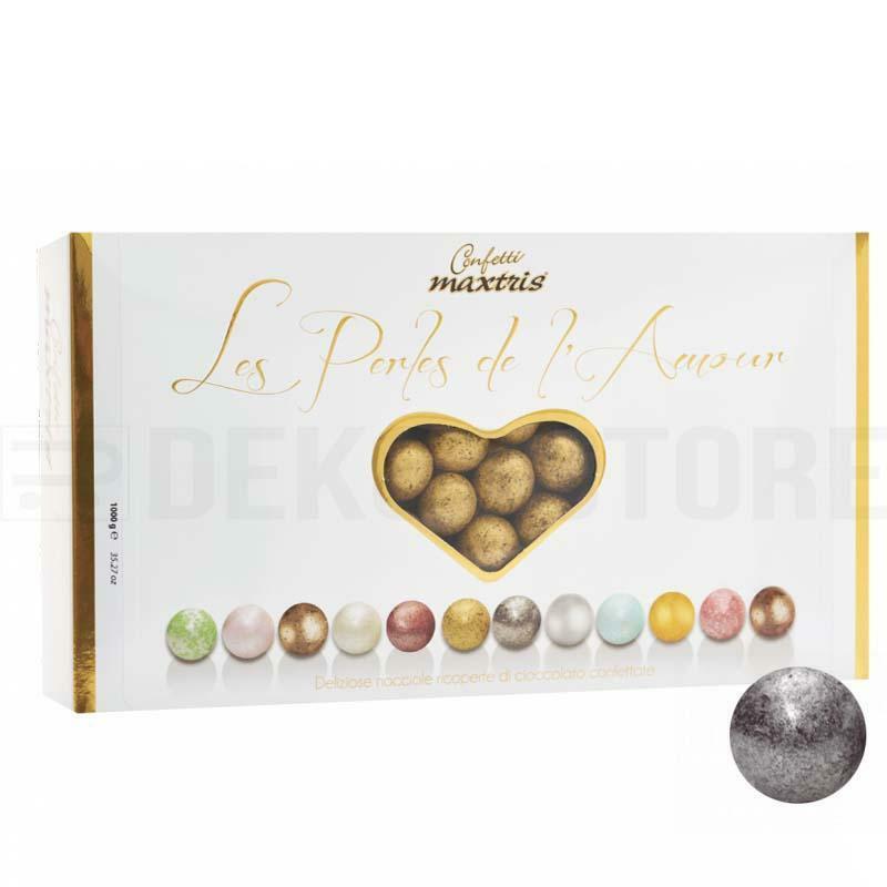 Confetti Maxtris les perles de l'amour argento antico da 1KG