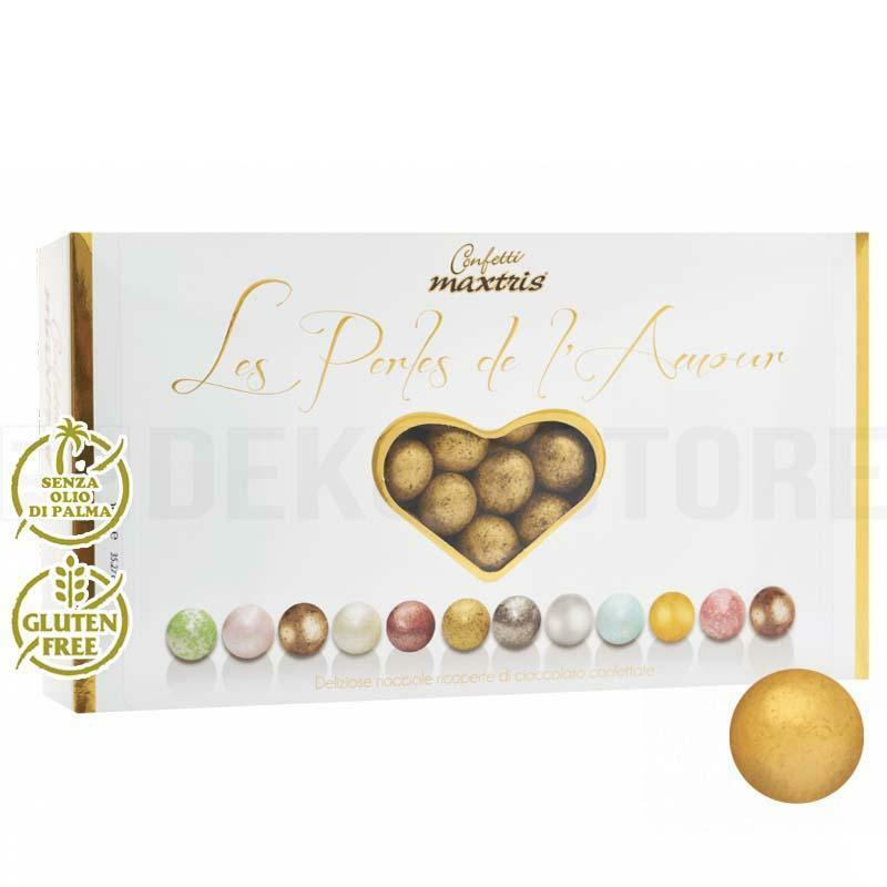 Confetti Maxtris les perles de l'amour oro perlato da 1KG