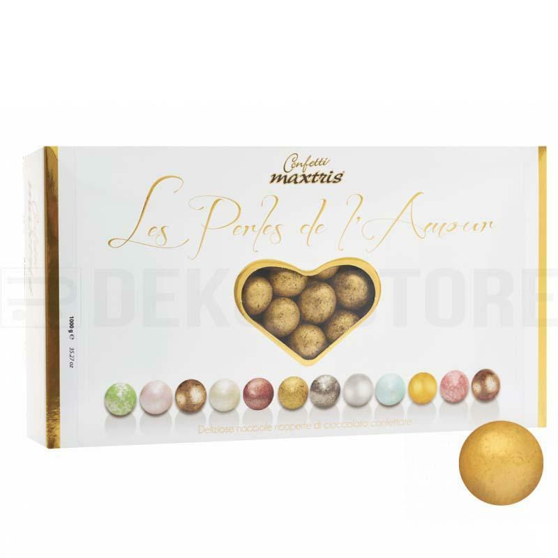 Confetti Maxtris les perles de l'amour oro perlato da 1KG